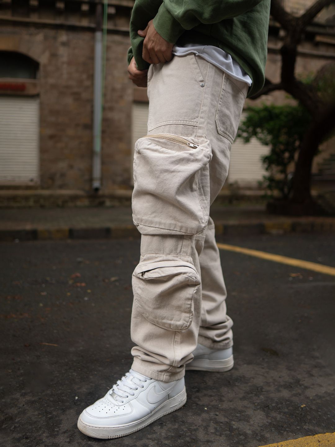 Powerlook Men Loose cargo  Trousers