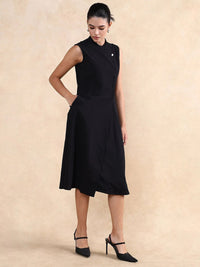 Pakaian Midi Formal A-Line Wanita RAREISM