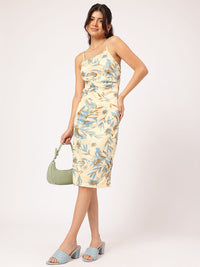 DressBerry Floral Print Sheath Dress