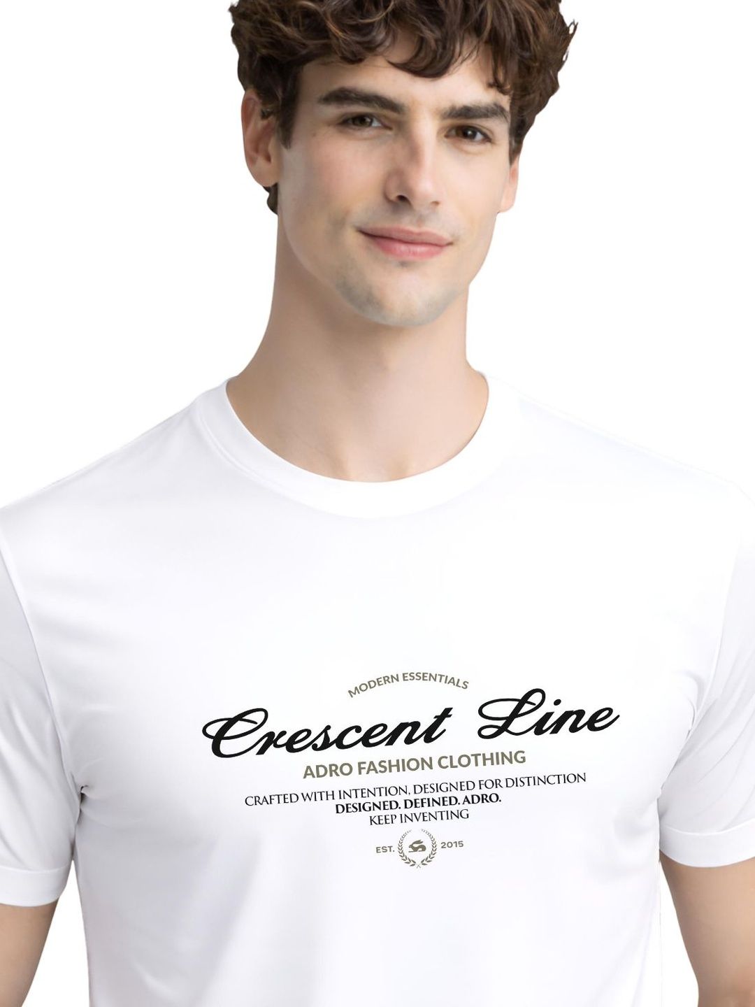 ADRO Men Typography Printed T-shirt