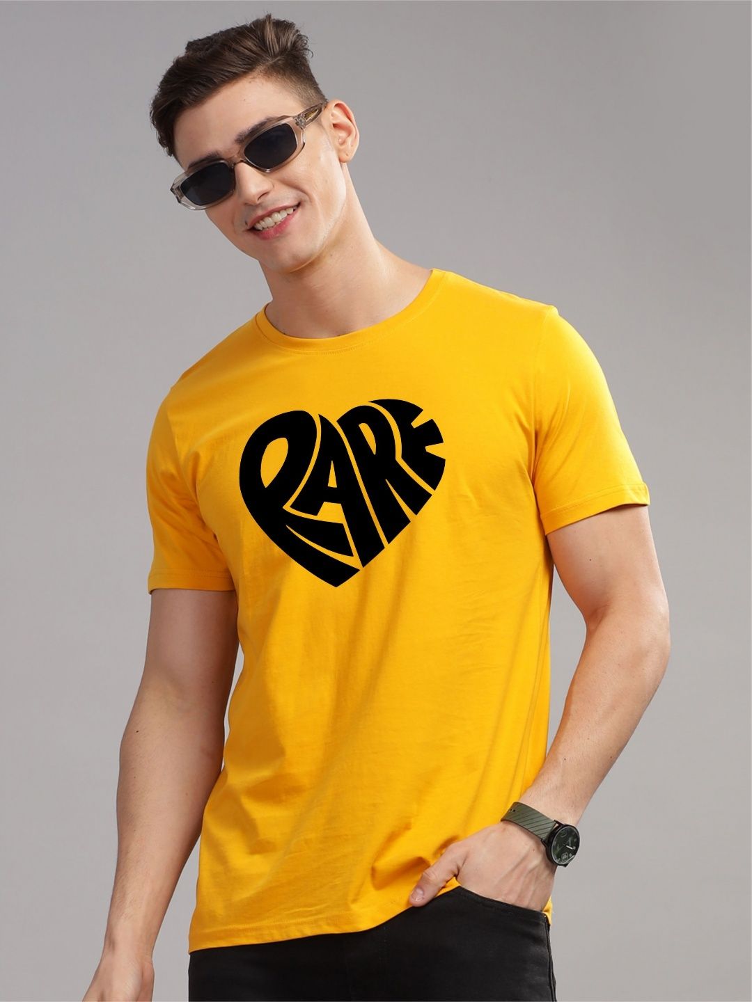 ADRO Men Printed T-shirt