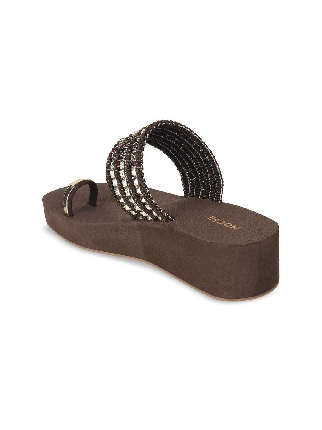 Mochi Colourblocked Platform Mules