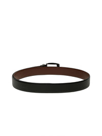 Teakwood Leathers Men Textured Leather Reversible Formal Belt