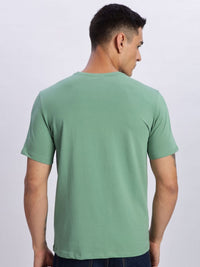 ADRO Men Typography Printed Round Neck Cotton T-shirt
