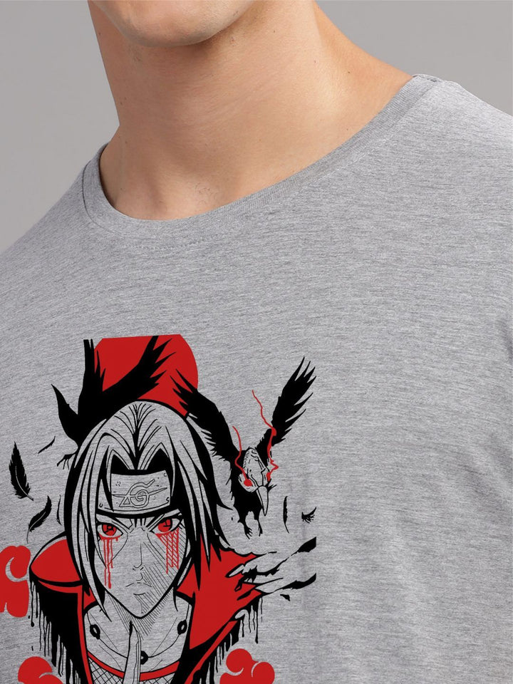 ADRO Men Printed Applique T-shirt