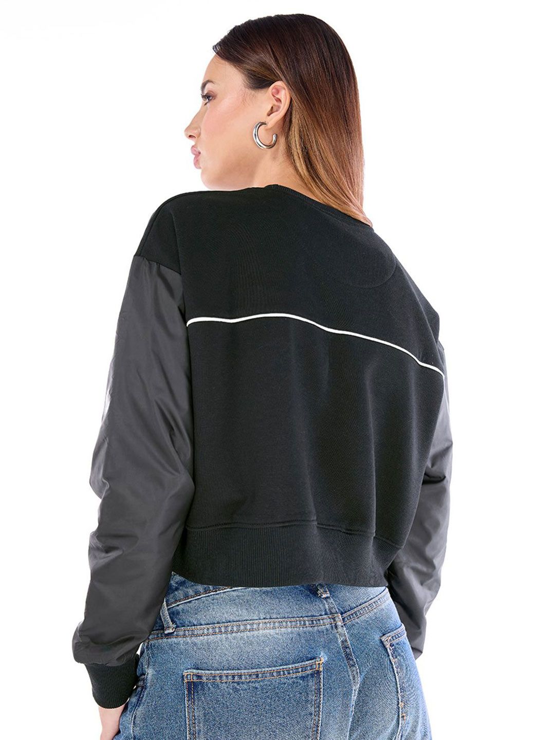 Bewakoof Women Typography Printed Round Neck Pullover Sweatshirt