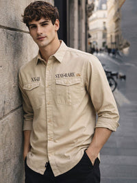 ADRO Men Standard Printed Casual Shirt