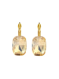 SALTY Gem Stone Studded Contemporary Celestial Drop Earrings