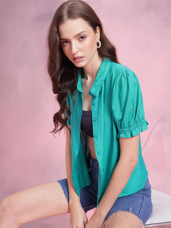 DressBerry Puff Sleeve Shirt