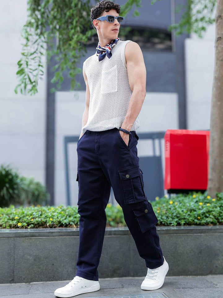 Eszett Men Cargos Trousers