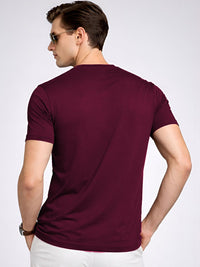 ADRO Men Typography Printed T-shirt