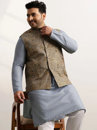 Jaket Nehru Brocade Rekaan Tenun SOJANYA PLUS
