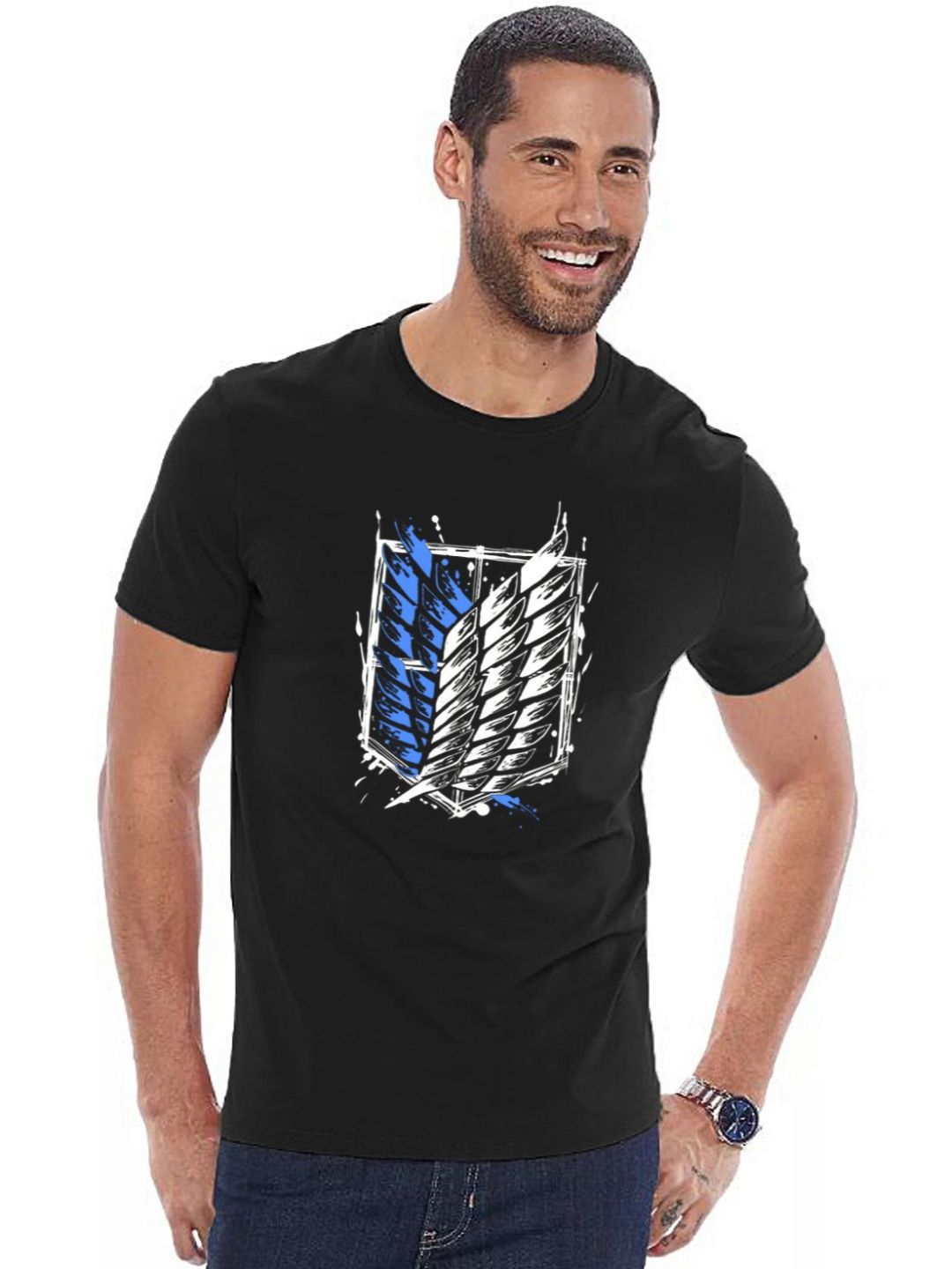 ADRO Men Printed T-shirt