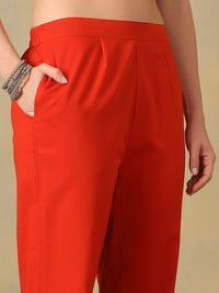 Mamicha Women Floral Printed Regular Pure Cotton Kurta with Trousers & With Dupatta