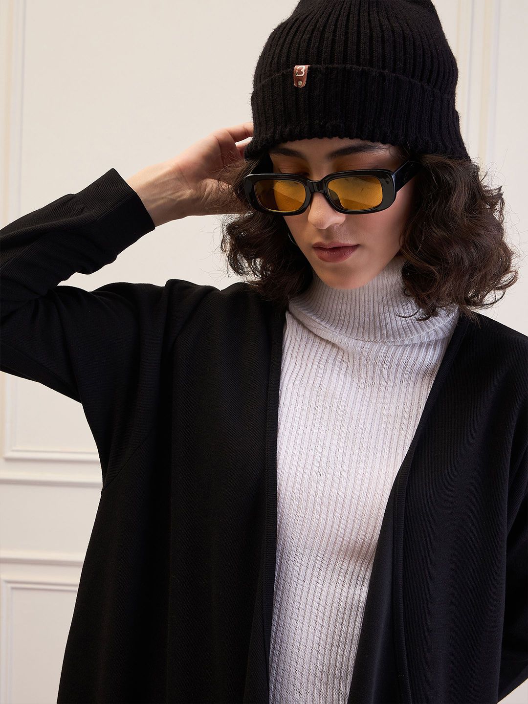Sassafras Buka Longline Front Shrug