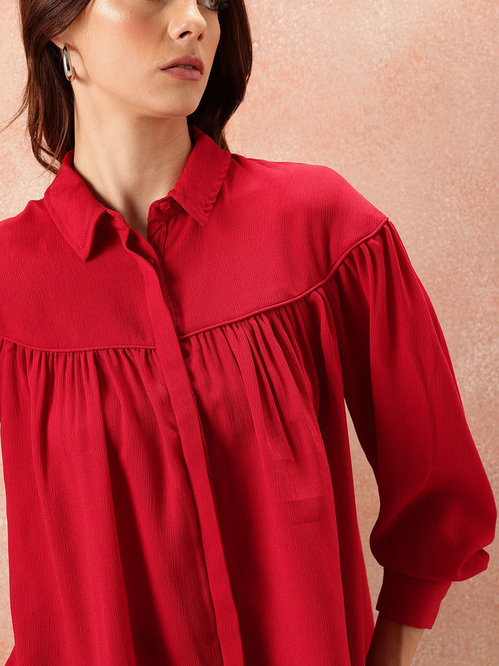 all about you Opaque Casual Shirt