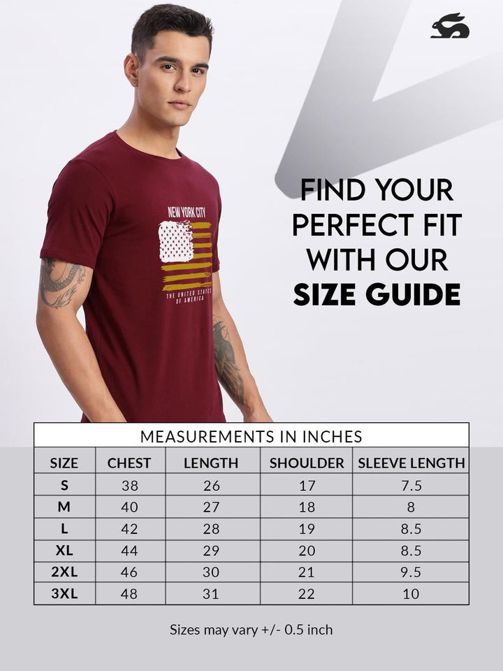 Tshirts ADRO Men Maroon