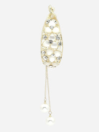 PANASH Women Studded  Embellished Claw Clip