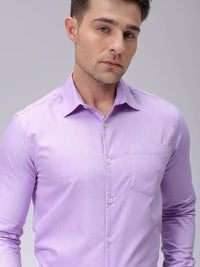 The Indian Garage Co. X Luxe Men Spread Collar Solid Cotton Slim Fit Formal Shirt