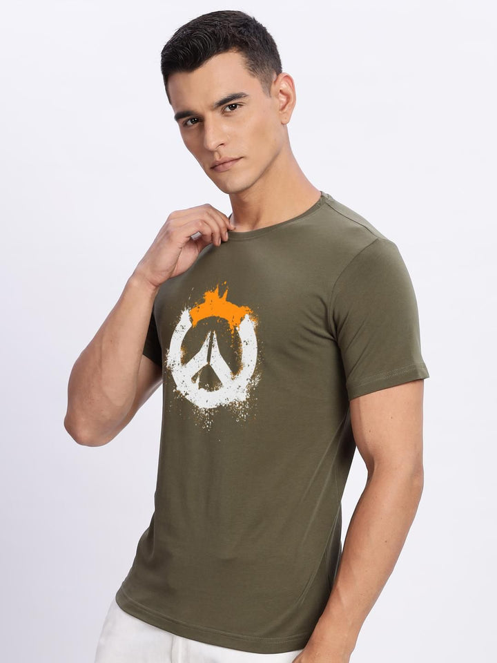 ADRO Men Olive Tshirts