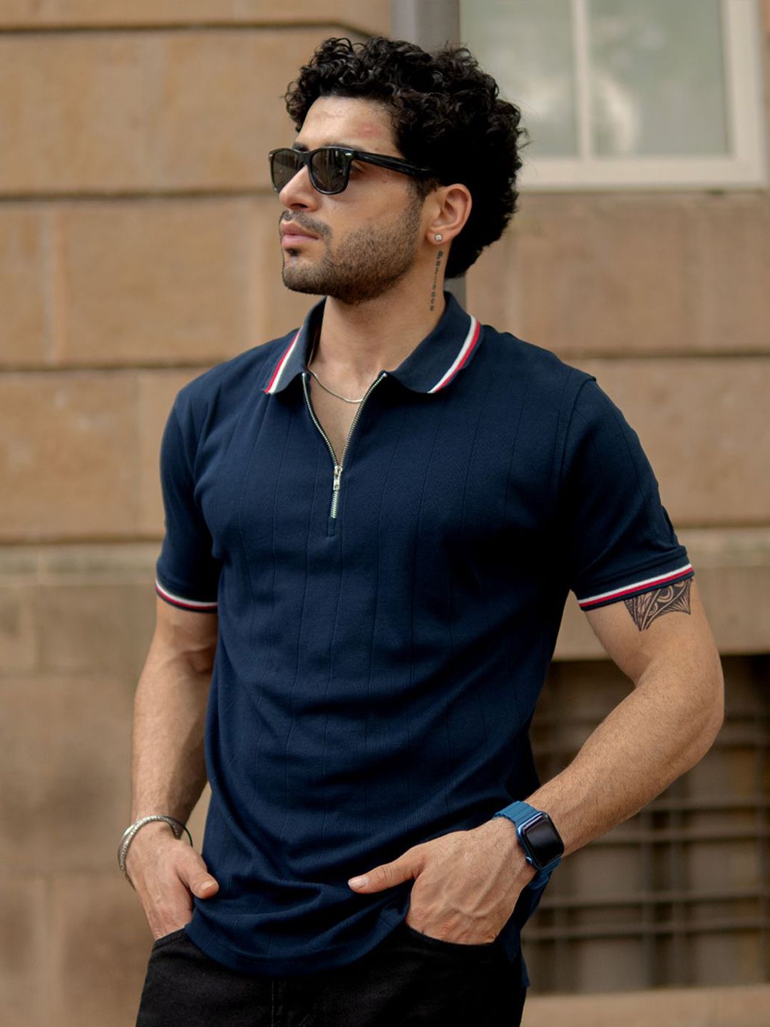 Powerlook Polo Collar Pure Cotton T-shirt