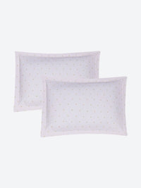 Monte Carlo Edmond White & Grey Ethnic Printed 144 TC King Bedsheet Set 2.70 m x 2.70 m