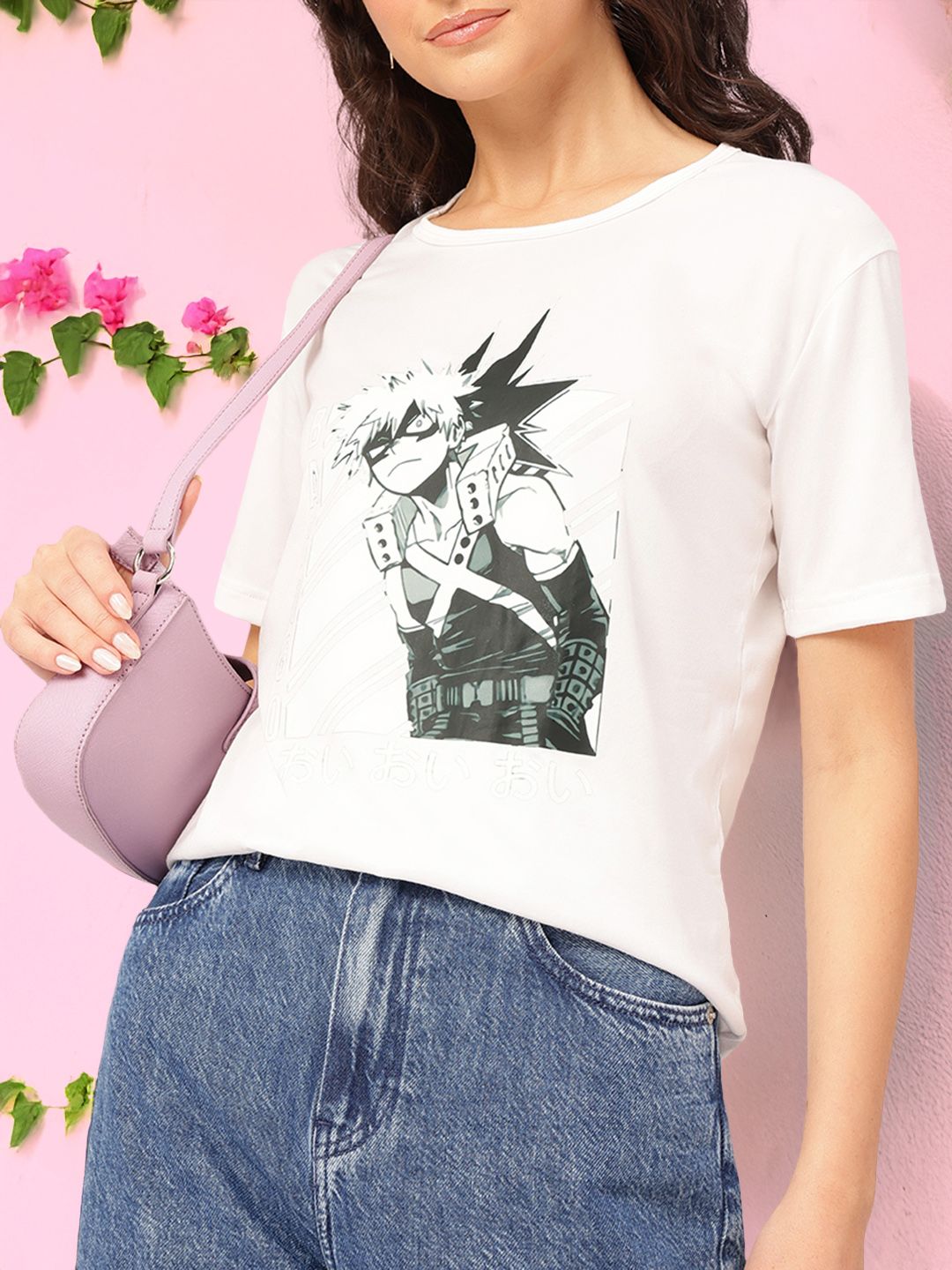 DressBerry Visual Flair Printed T-shirt