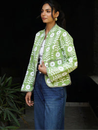 House of Chikankari Women Reversible Quilted Jacket