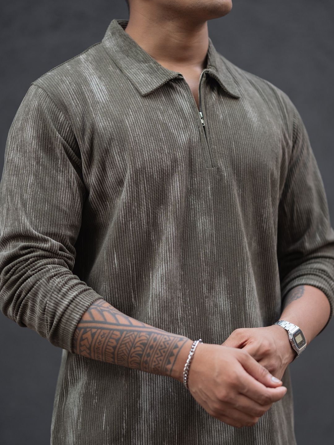 Powerlook Men Polo Collar T-shirt