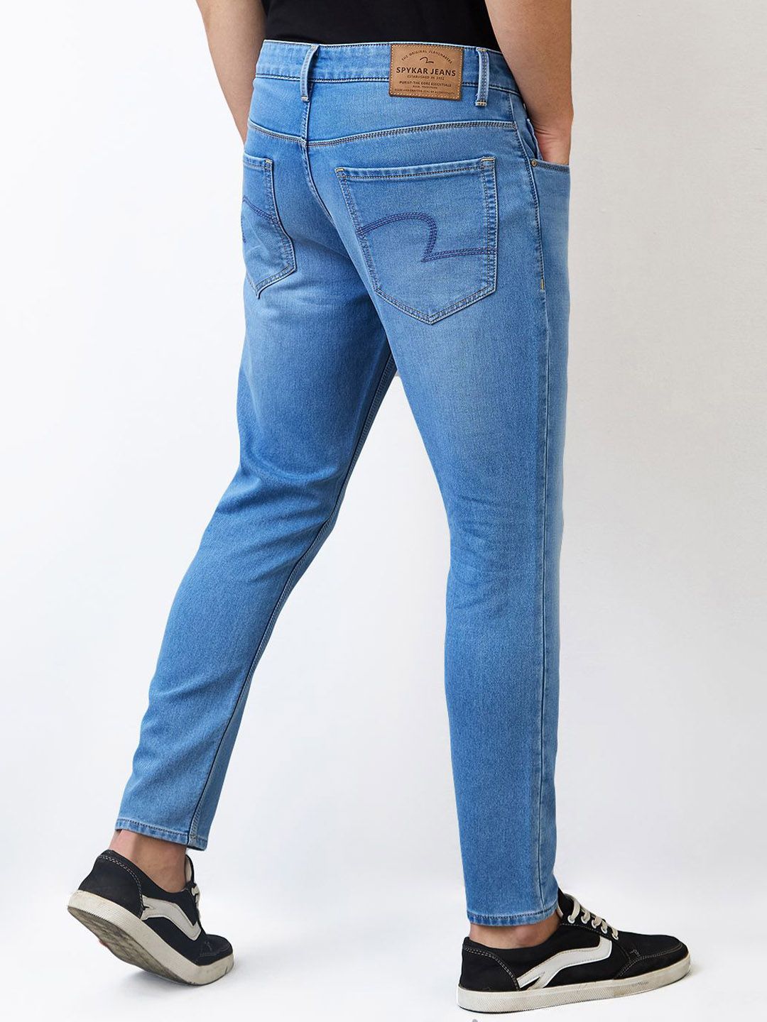 SPYKAR Men Slim Fit Mid-Rise Jeans