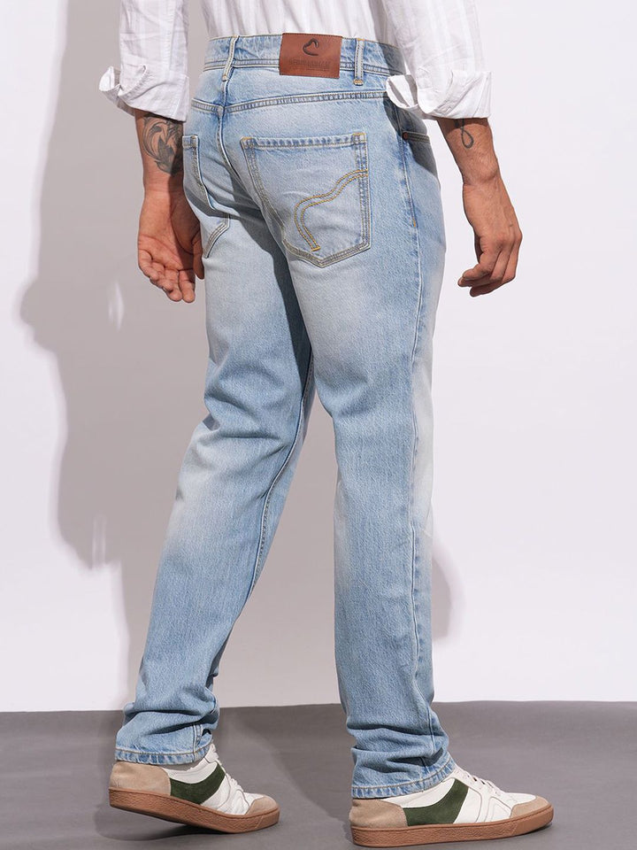 Being Human Men Classic Light Fade Stretchable Jeans