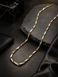 PANASH Men Brass Gold-Plated Chain