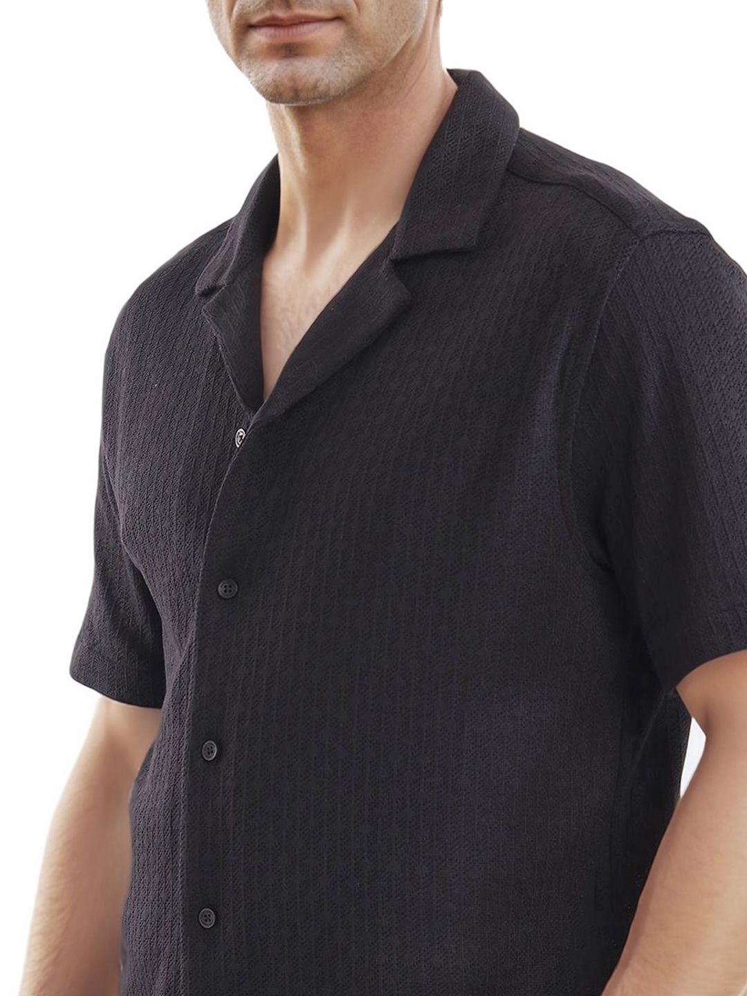 RARE RABBIT Men Comfort Boxy Opaque Casual Shirt