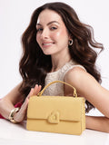 DressBerry Solid Structured Satchel