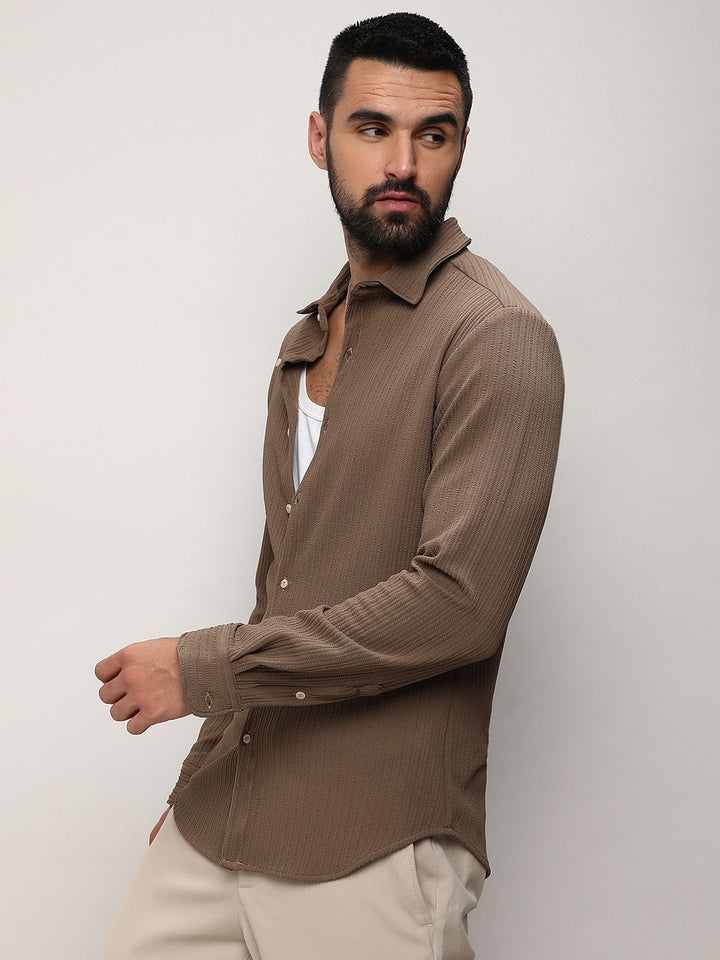 Campus Sutra Men Comfort Regular Fit Casual Shirt