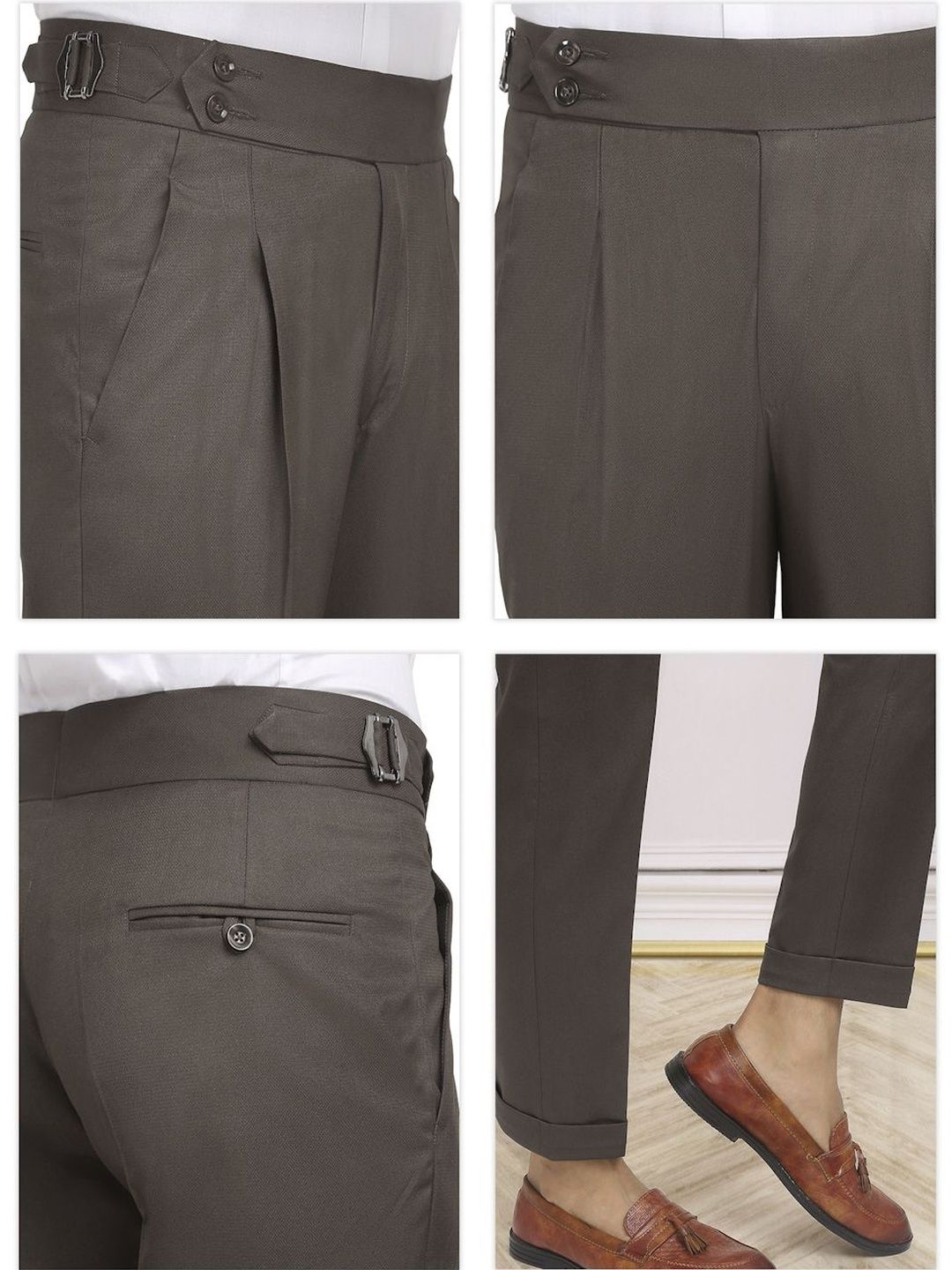 Moda Rapido Men Slim Fit Easy Wash Trousers