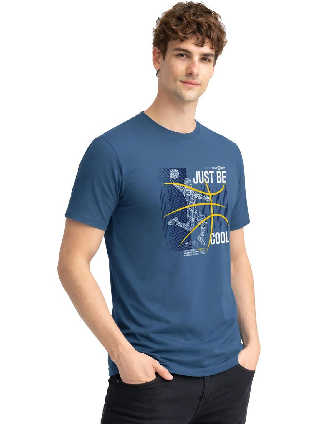 ADRO Men Printed T-shirt