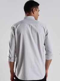 ADRO Standard Spread Collar Cotton Casual Shirt