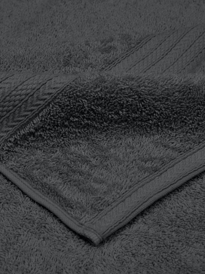 BOMBAY DYEING Charcoal Pure Cotton 450 GSM Bath Towel