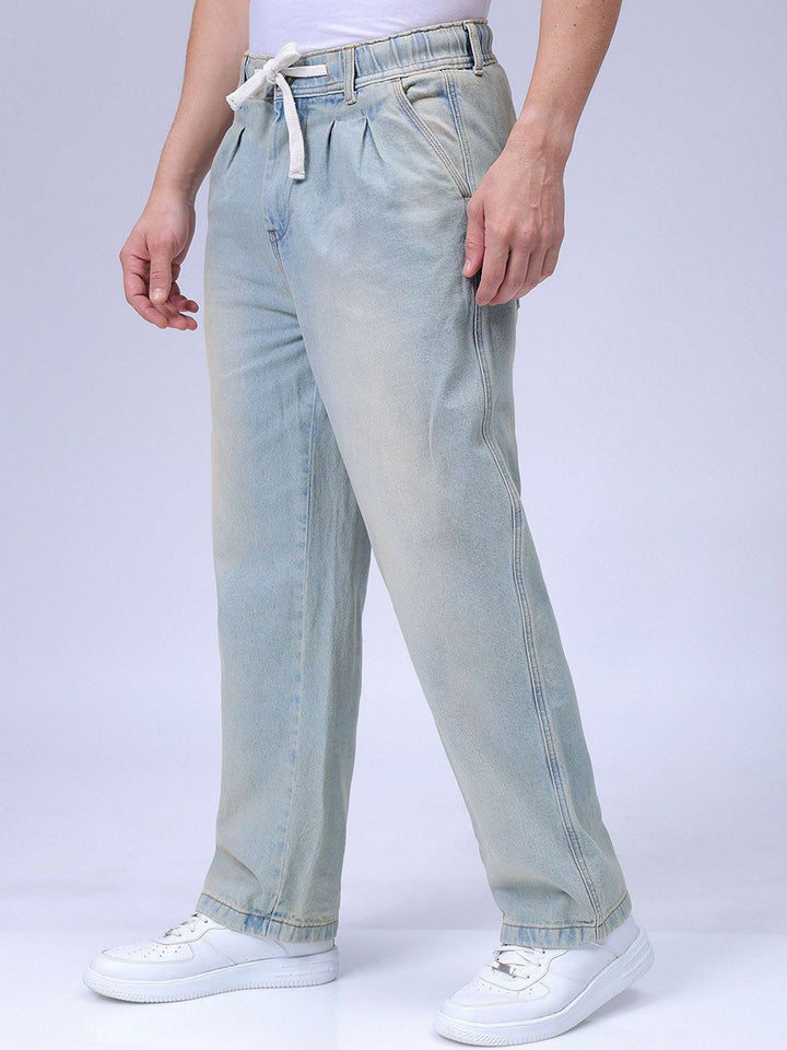 The Indian Garage Co Men Relaxed Fit Mid-Rise Pure Cotton