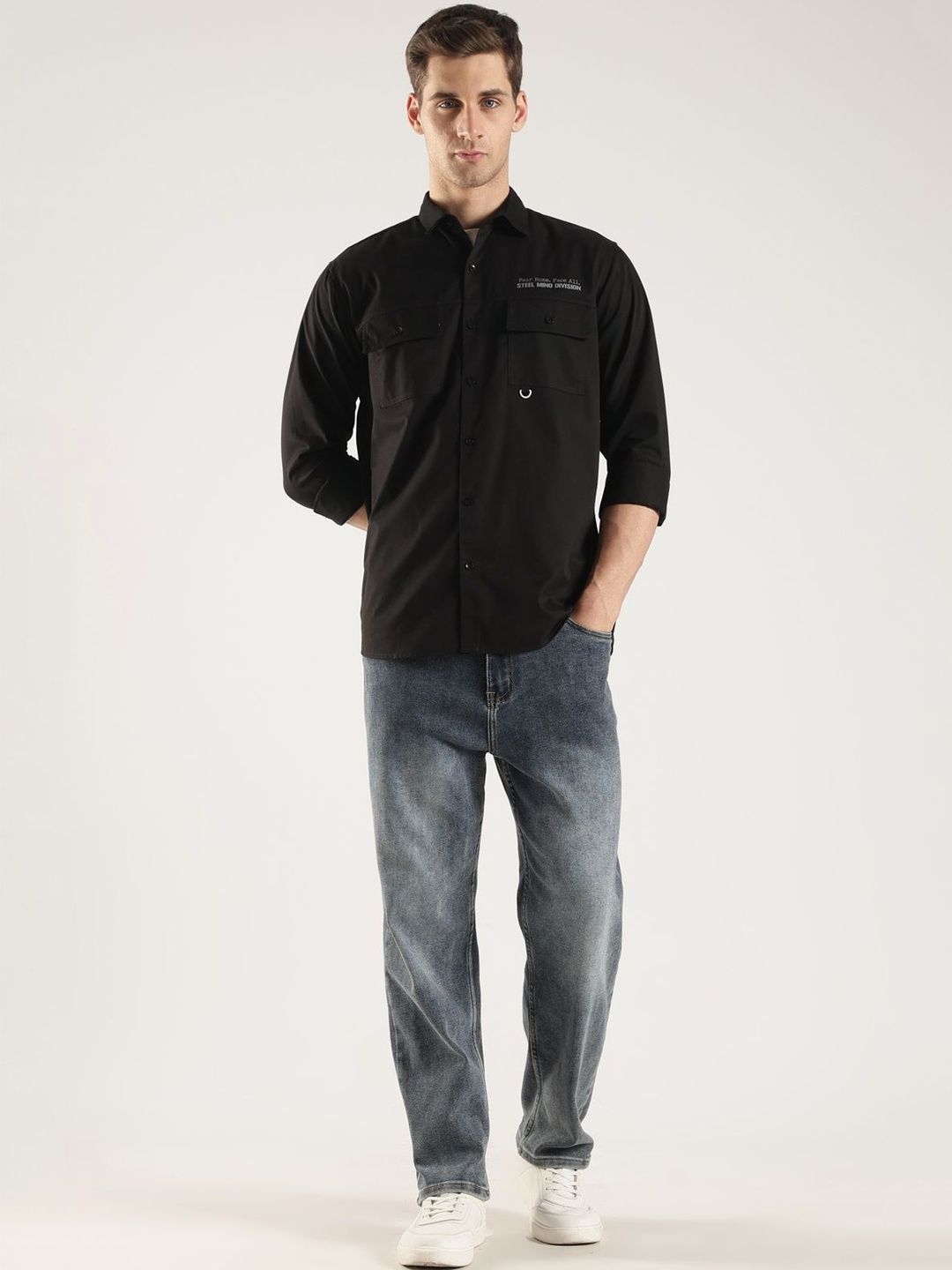ADRO Men Standard Casual Shirt
