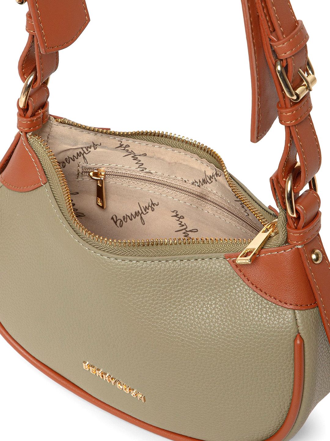 Berrylush Half Moon Handheld Bag