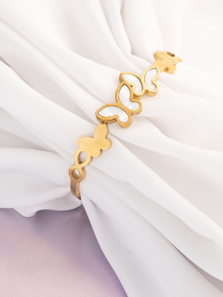 VOGUE PANASH Gold-Plated Bangle-Style Bracelet
