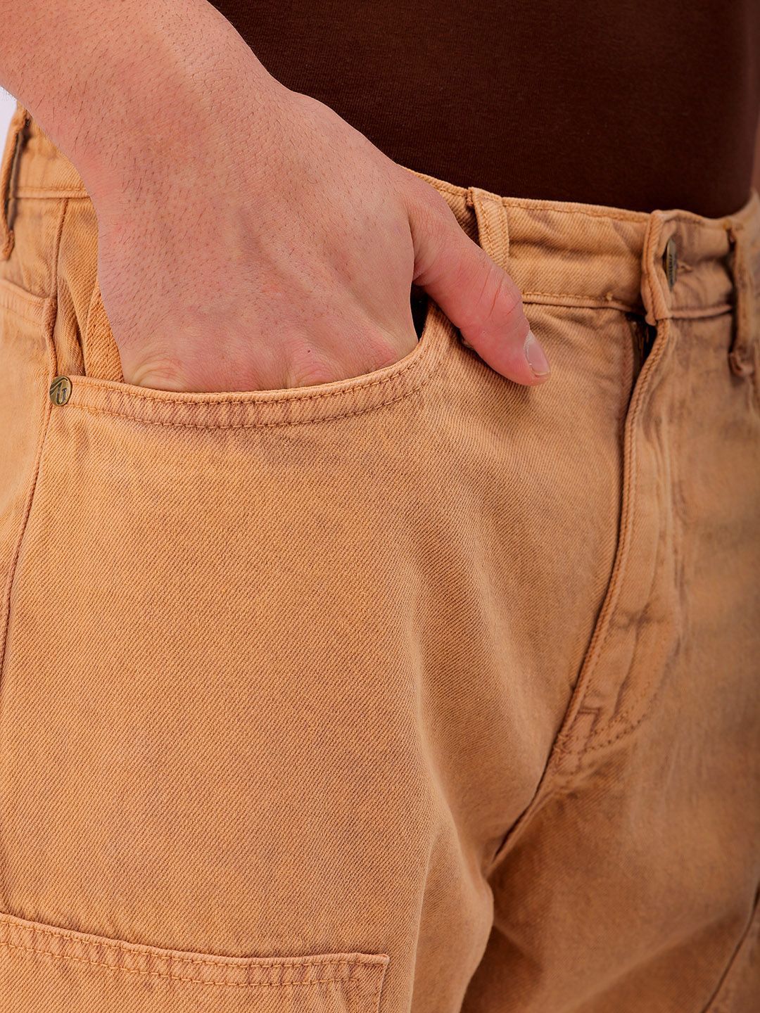 The Indian Garage Co Men Relaxed Fit Low Distress Jeans