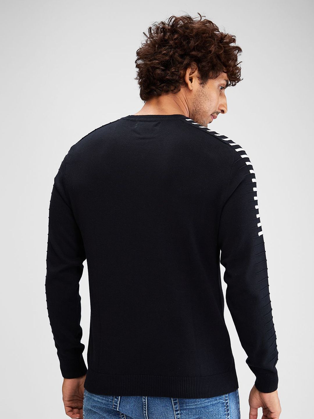 SPYKAR Men Striped Pullover