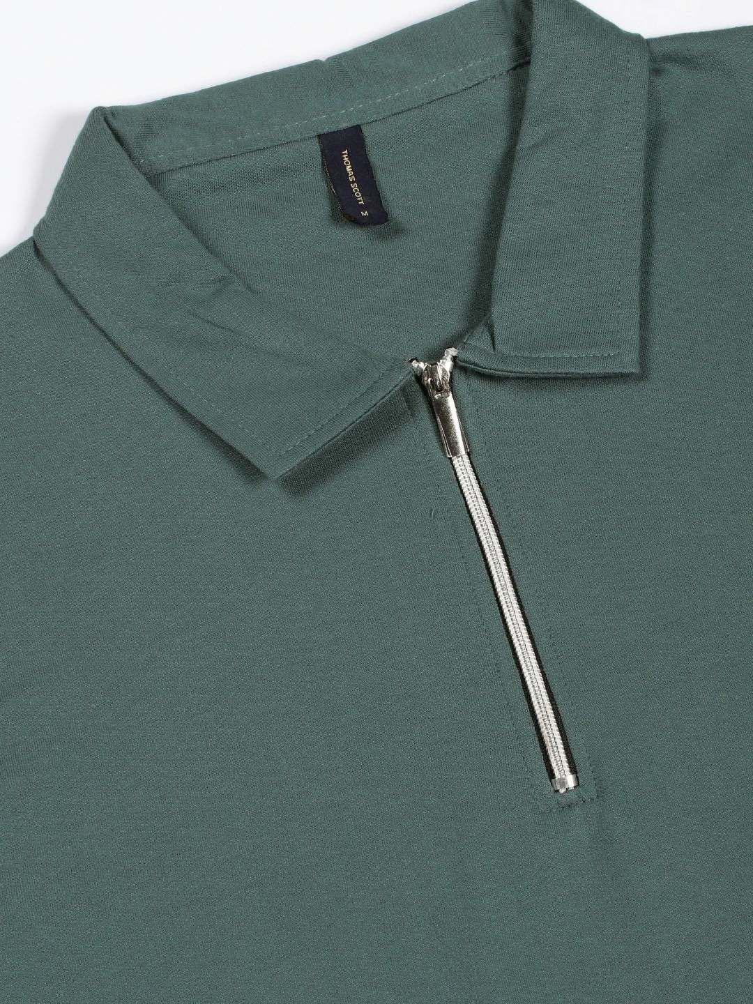 Thomas Scott Men Polo Collar Bio Finish T-shirt