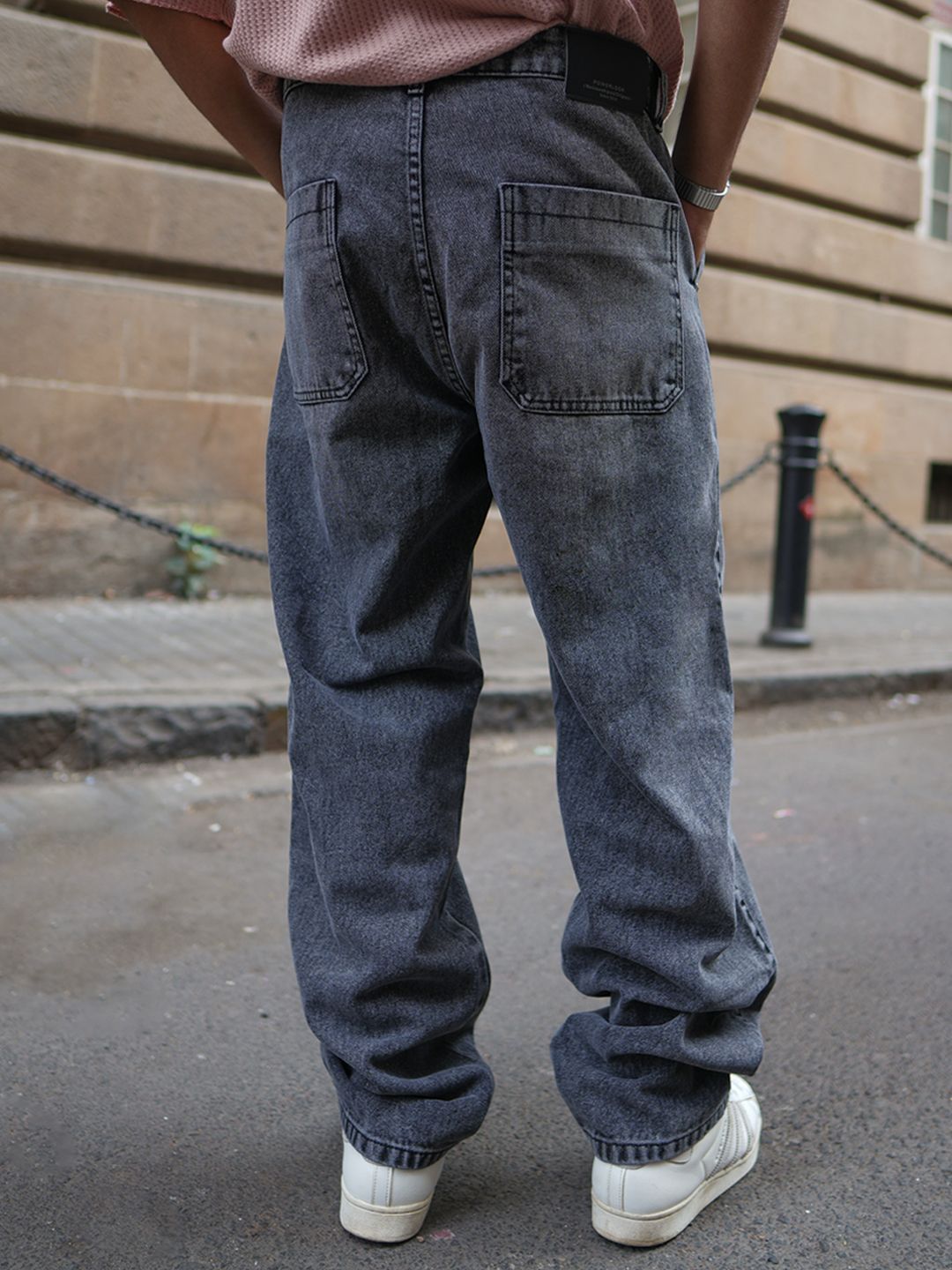 Powerlook Men Baggy Fit Cotton Jeans
