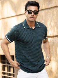 Powerlook Men Polo Collar T-shirt