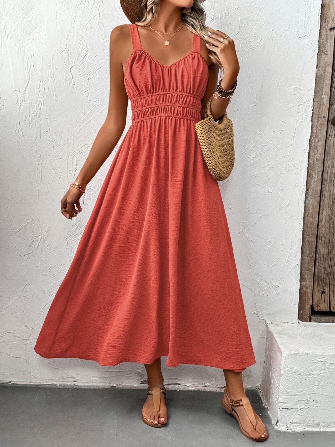 all about you Women Solid A-Line Maxi Dress