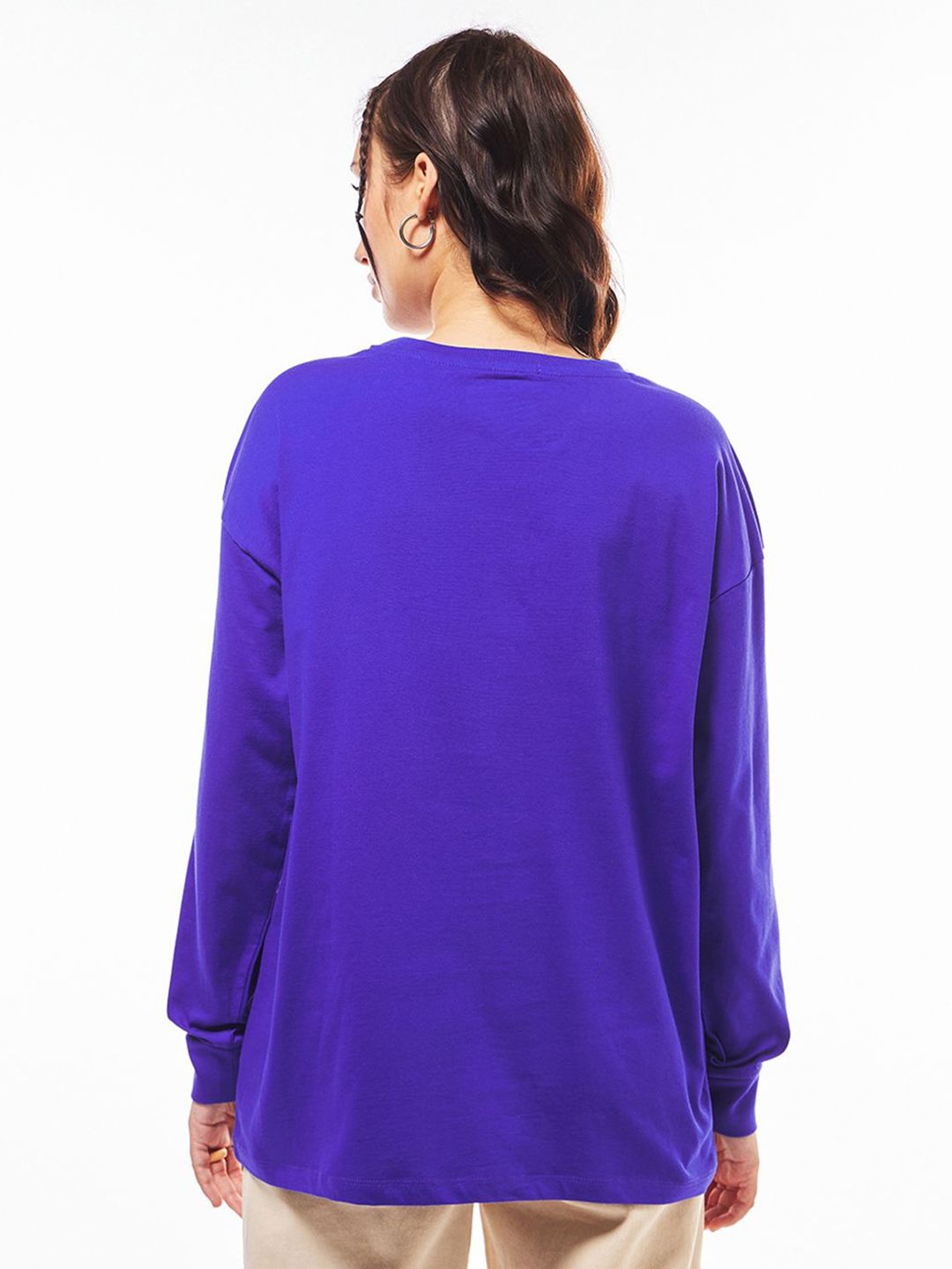 Bewakoof Women Printed  Oversized T-shirt